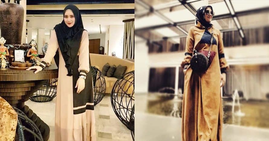 8 Gaya berhijab Bebi Silvana istri Opick ini bisa ditiru