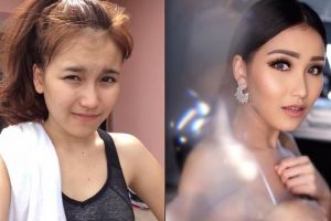 Beda penampilan 8 penyanyi dangdut pakai dan tanpa makeup