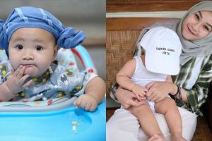 9 Potret anak keempat Zaskia Mecca pakai penutup kepala, gemesin
