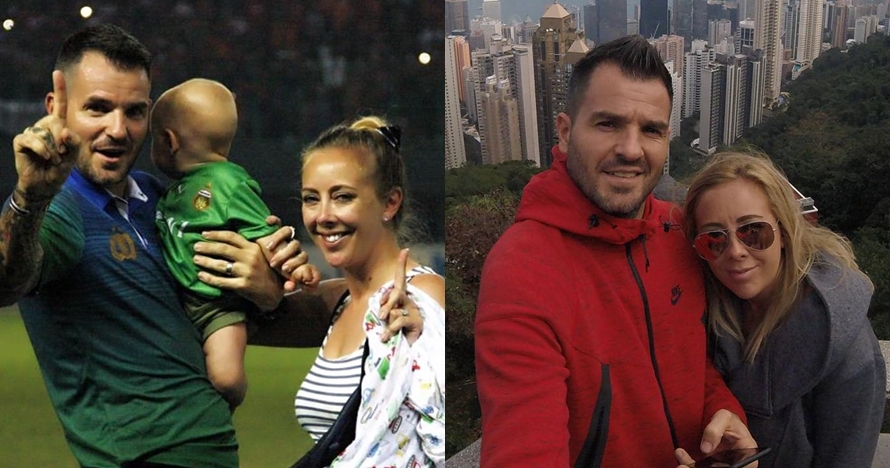 10 Potret kebersamaan Simon McMenemy dan istri, kompak banget
