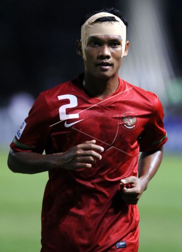  7 Potret kenangan M Nasuha di Piala AFF 2010 dengan kepala diperban