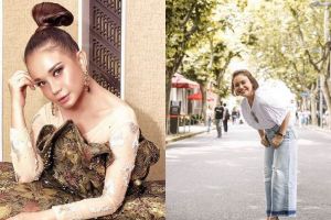 10 Potret Rossa kenakan baju kasual, pakai kaus aja cantik