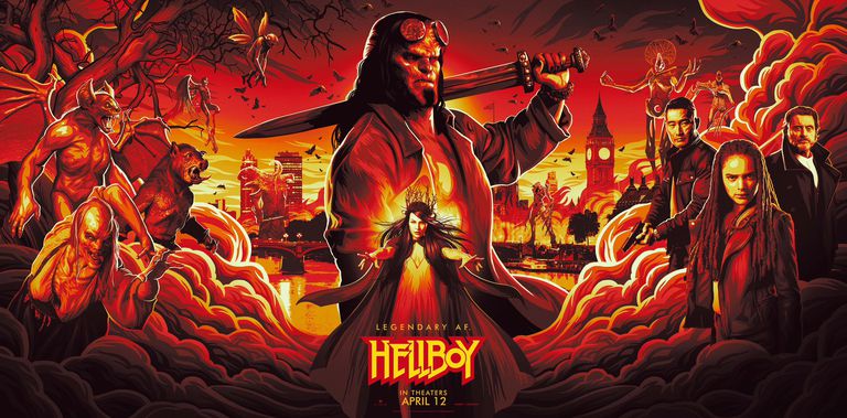 7 Fakta terbaru film Hellboy reboot 2019, pemain Hellboy diganti