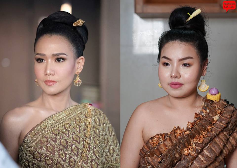 10 Cosplay low budget ini kreatif banget, Aquaman cuma pakai sayuran