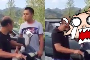 Viral aksi pria tampar guru yang menghukumnya 20 tahun lalu
