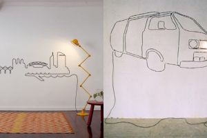 10 Desain tatanan kabel di dinding ini bikin ruanganmu artsy