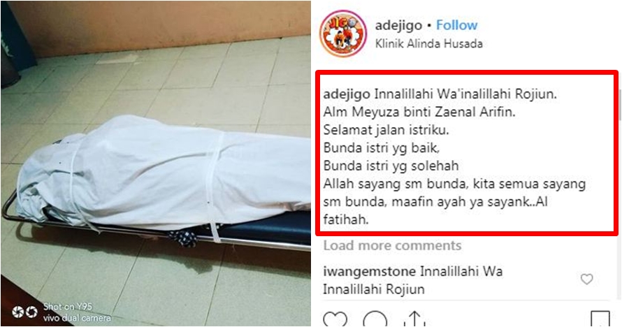 Terkena tsunami Banten, istri Ade Jigo eks Teamlo meninggal dunia