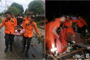 10 Potret situasi evakuasi korban tsunami Banten