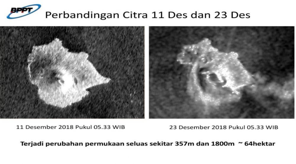 8 Potret terkini aktivitas Anak Krakatau, picu tsunami Banten