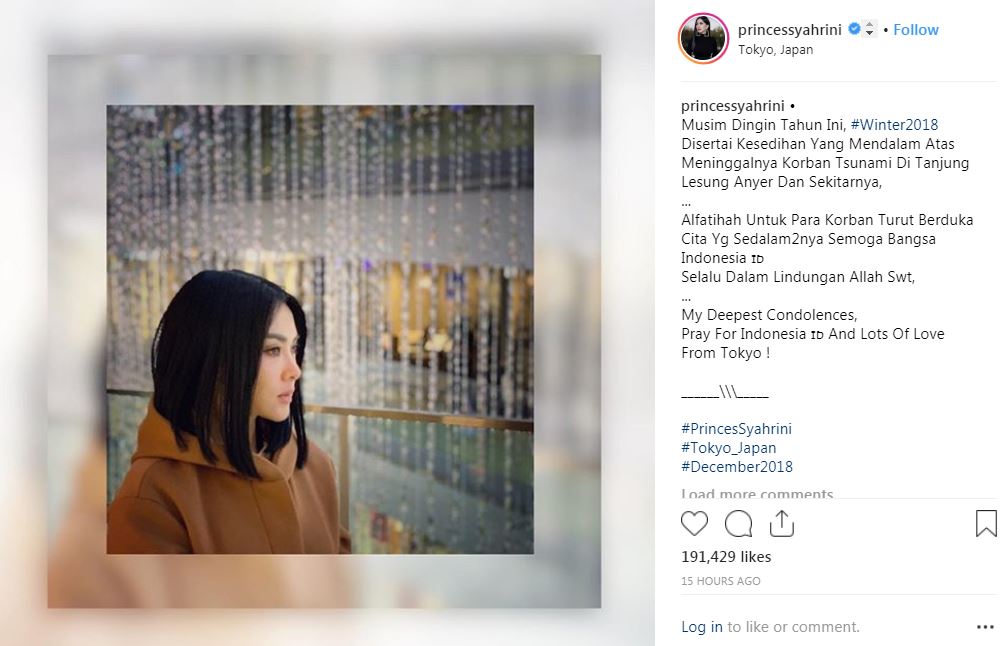 15 Seleb Tanah Air berduka atas tsunami Banten, tiada henti berdoa