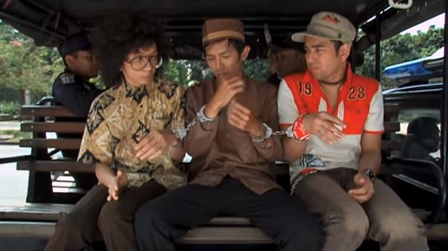 10 Potret kenangan Aa Jimmy saat bermain film