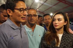 Kenangan Sandiaga Uno bersama Dylan Sahara, blusukan bareng