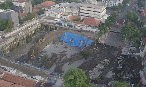 9 Potret terkini Jalan Gubeng Surabaya setelah diperbaiki