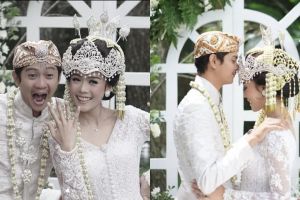 10 Foto pernikahan Yoga Arizona & Widya Melia, penuh kebahagiaan