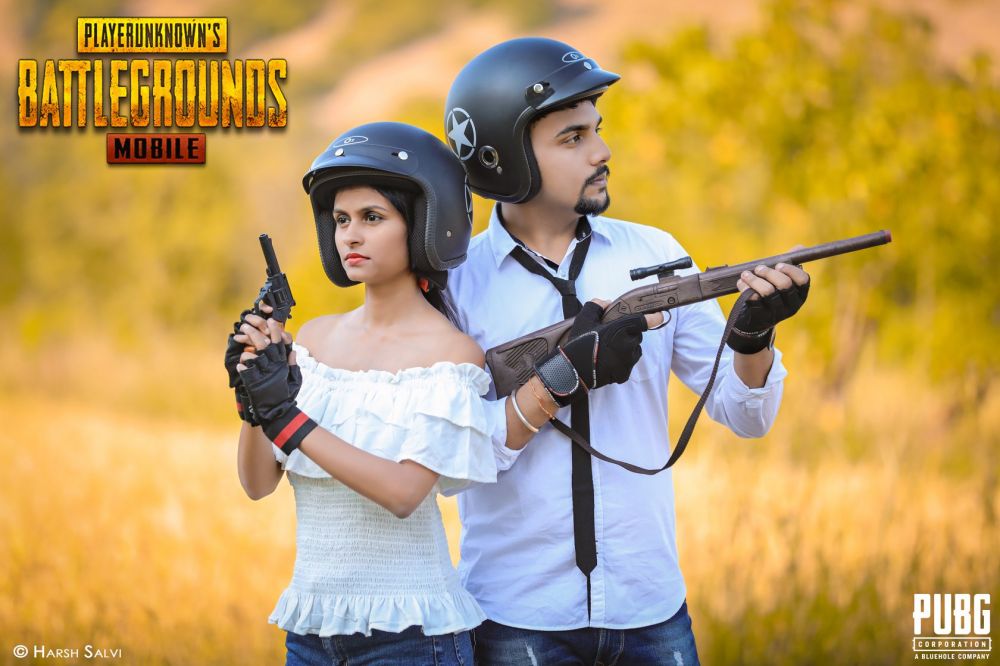 9 Potret prewedding bertema game PUBG, nyentrik banget