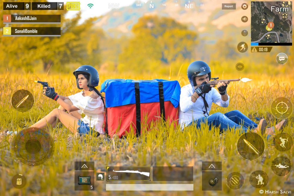 9 Potret prewedding bertema game PUBG, nyentrik banget