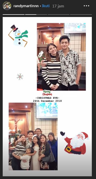 7 Seleb ini rayakan Natal bareng kekasih, makin romantis