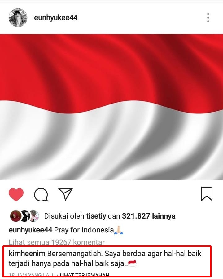 Tragedi tsunami Banten, 5 seleb Korea ini sampaikan belasungkawa