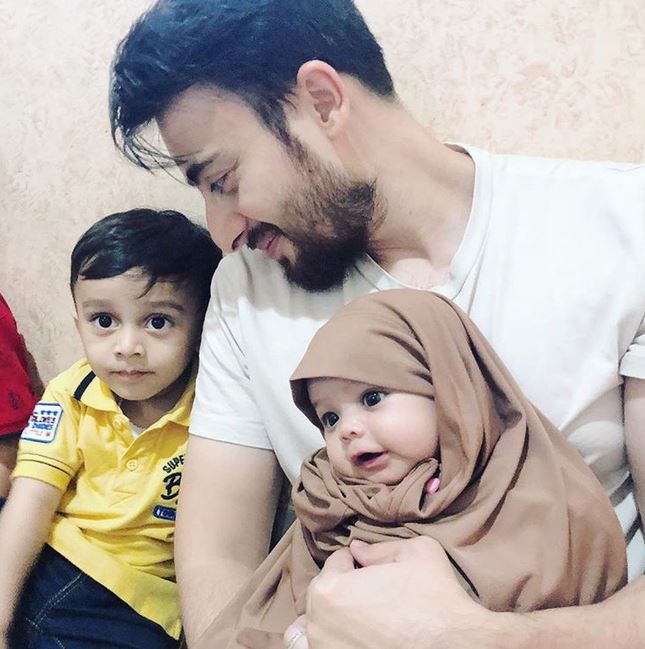 13 Potret lucu anak Hamidah-Irvan Farhad, matanya curi perhatian