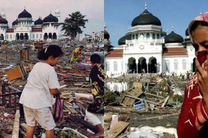 14 Tahun tsunami Aceh, 15 foto kenangan ini bikin termangu