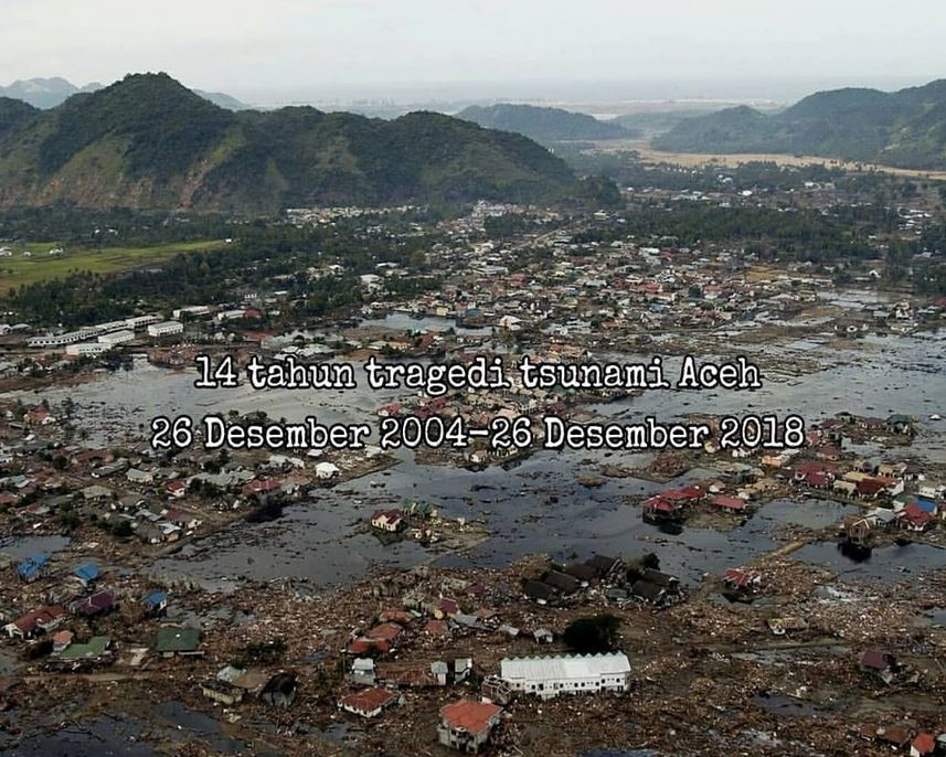 14 Tahun tsunami Aceh, 15 foto kenangan ini bikin termangu