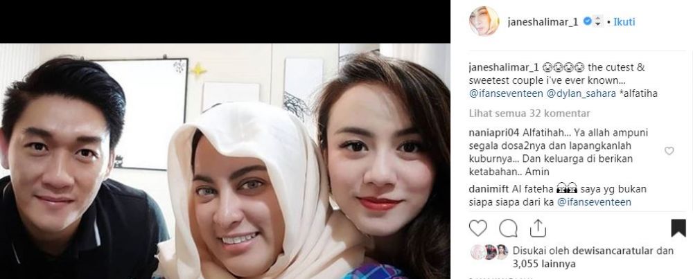 7 Seleb ini unggah postingan tentang sosok Dylan Sahara
