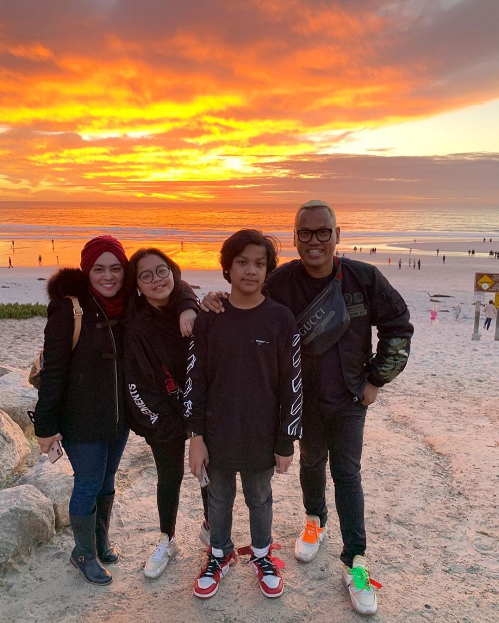 12 Liburan Uya Kuya di Amerika, pakai mobil ala Fast and Furious