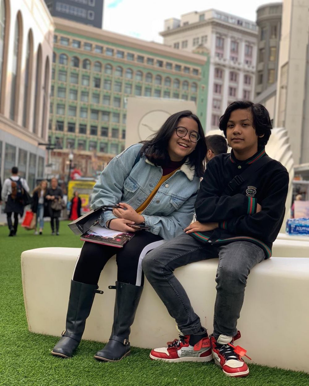 12 Liburan Uya Kuya di Amerika, pakai mobil ala Fast and Furious