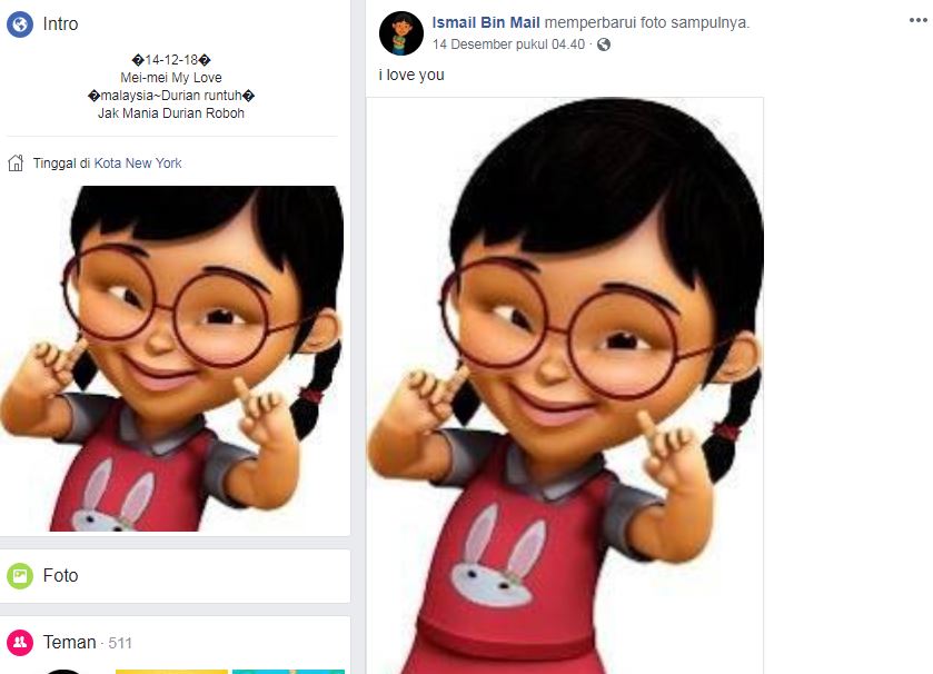 12 Status lucu karakter Upin Ipin di Facebook ini bikin ngakak