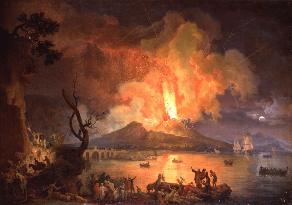 7 Karya seni ini kisahkan dahsyatnya erupsi Gunung Krakatau 1883