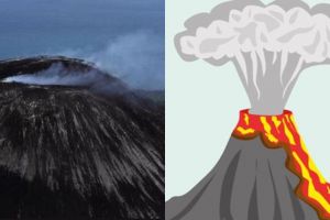 Status Anak Krakatau level 3, ini pengertian 4 level gunung api