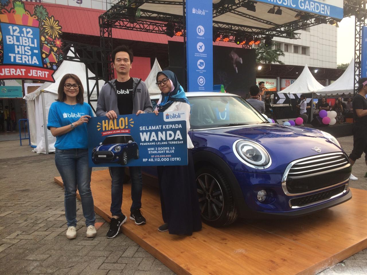 Cerita karyawati dapat mini cooper di acara Harbolnas 12.12