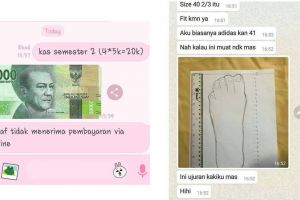 10 Obrolan lucu 'aktivitas serba online' ini bikin tepuk jidat