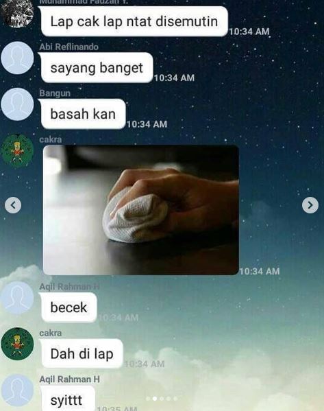 10 Obrolan lucu 'aktivitas serba online' ini bikin tepuk jidat