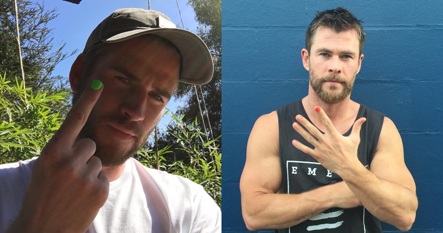 8 Adu gaya Chris & Liam Hemsworth, perut sixpack bikin gagal fokus
