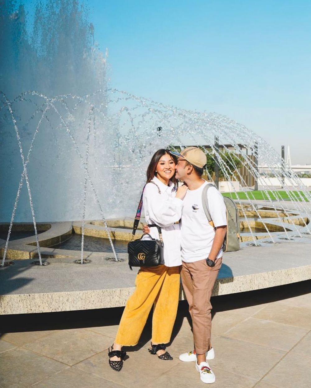 10 Momen liburan keluarga Sarwendah di Dubai, seru banget