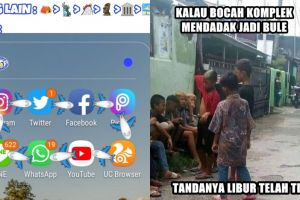 15 Meme lucu 'libur telah tiba', bikin happy walau cuma di rumah