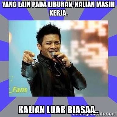 15 Meme lucu 'libur telah tiba', bikin happy walau cuma di rumah