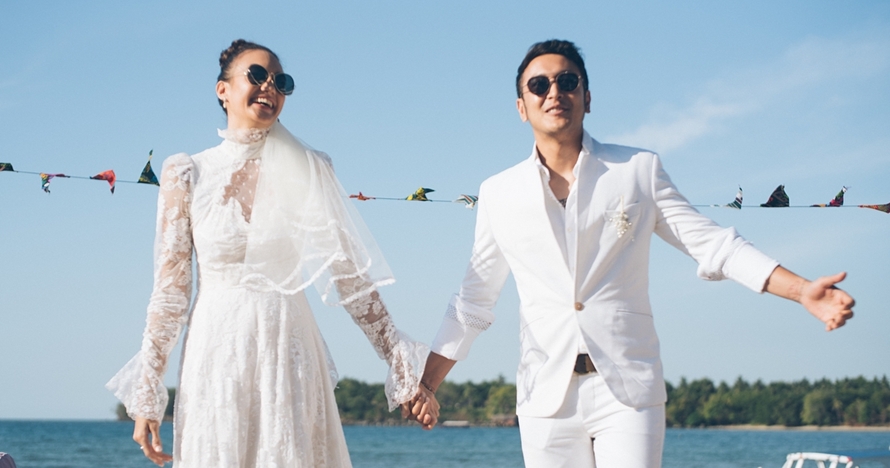 29 Seleb gelar pernikahan di tahun 2018, intip gaun pengantinnya