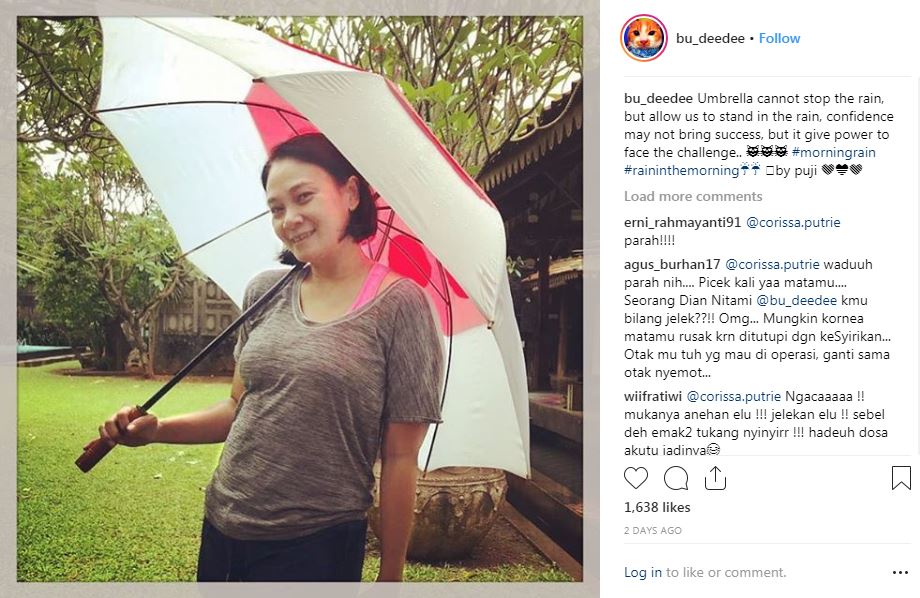 Dian Nitami dikomentari fisiknya, Anjasmara beri kecaman keras