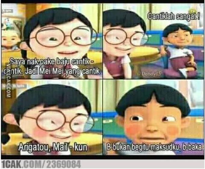 9 Meme lucu Mail gombalin Mei Mei ini bikin ketawa ngakak