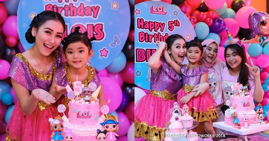 10 Momen meriah perayaan ulang tahun Bilqis anak Ayu Ting Ting