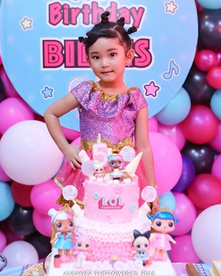 10 Momen meriah perayaan ulang tahun Bilqis anak Ayu Ting Ting