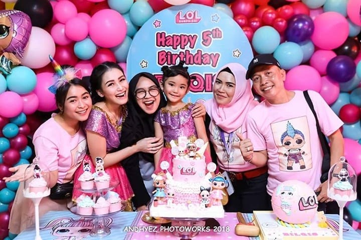 10 Momen meriah perayaan ulang tahun Bilqis anak Ayu Ting Ting