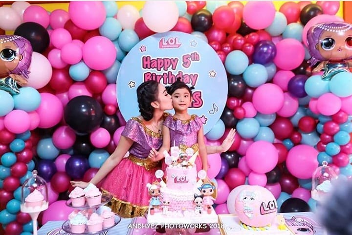 10 Momen meriah perayaan ulang tahun Bilqis anak Ayu Ting Ting