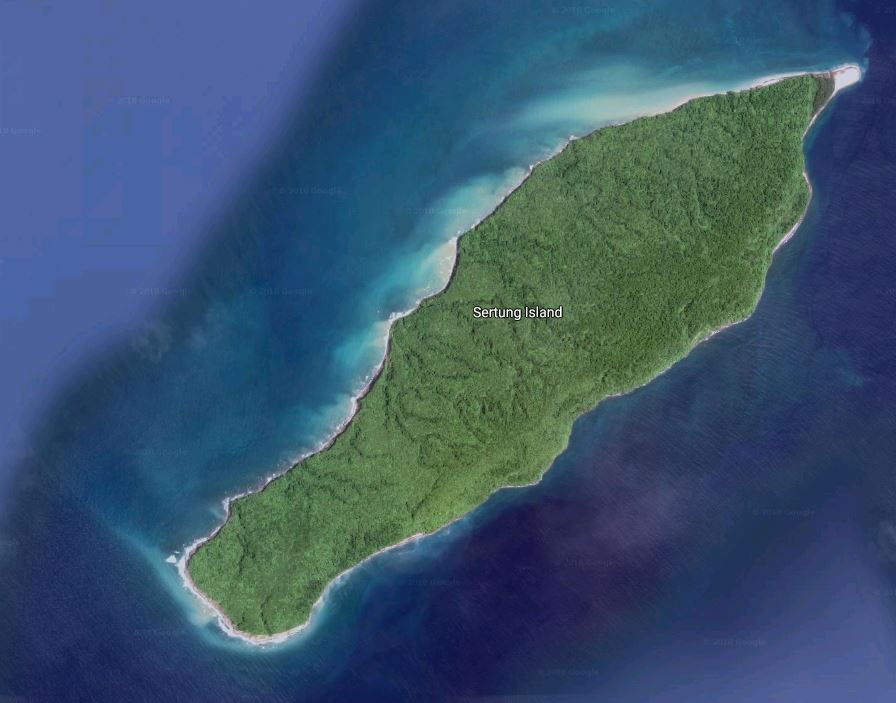 4 Pulau ini terbentuk setelah erupsi Gunung Krakatau