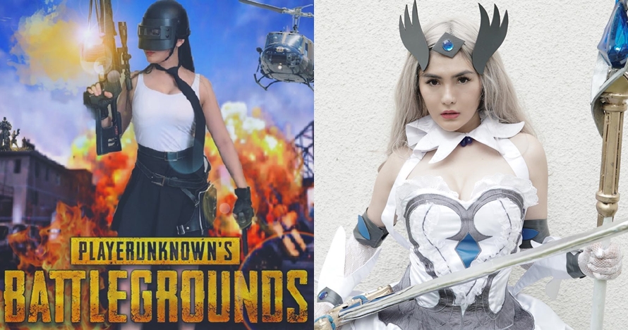 8 Aksi Angela Lee tiru karakter game, PUBG sampai Mobile Legends