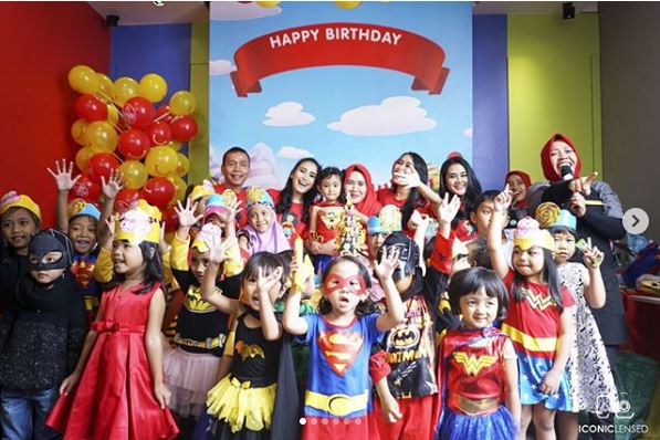 5 Beda gaya konsep ulang tahun Bilqis anak Ayu Ting Ting