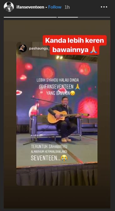Pasha minta maaf bawakan lagu Kemarin, ini reaksi Ifan Seventeen
