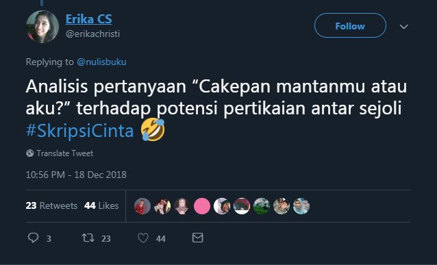 10 Cuitan lucu judul skripsi bertema cinta, auto baper